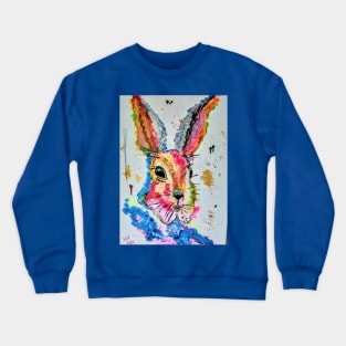 At the mad hatters tea party Crewneck Sweatshirt